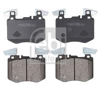 FEBI BILSTEIN Brake Pad Set For Disc Front 127.8mm Length Fits Mercedes-Benz GLC