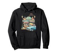 1950s A Day at the Beach Pullover Hoodie