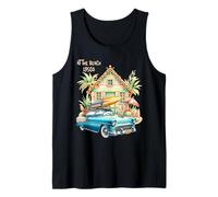 1950s A Day at the Beach Tank Top