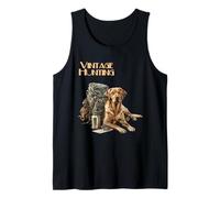 1950s A Day at the Beach Tank Top