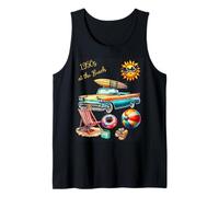 1950s A Day at the Beach Tank Top