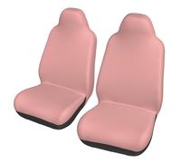 1950s Atomic Age Retro in 50s Pink and Black Motors Front Seat Protective Breathable Seat Covers for Cars, Automotive Comfort & Protection for Most Cars, Van, Trucks, SUV