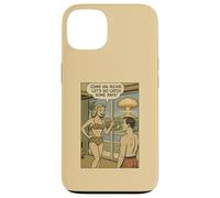 1950s Bikini Woman Catch Some Rays Atomic Bomb Comic Joke Case for iPhone 13