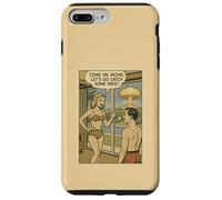 1950s Bikini Woman Catch Some Rays Atomic Bomb Comic Joke Case for iPhone 7 Plus/8 Plus