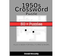 1950s Crossword Puzzle