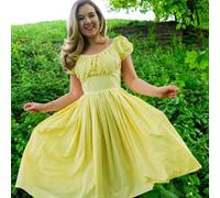 1950s Sewing Pattern, Easy to Sew' Dirndl Dress (Bust 42"(106.7cm)-44"(111.8cm))