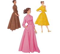 1950s Sewing Pattern, Housecoat, Coachman Robe, Dressing Gown - Multi-Sized