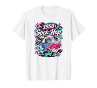 1950s Sock Hop Dance Party Value Graphic T-Shirt