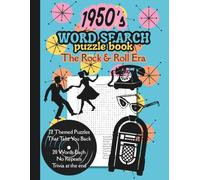 1950's Word Search Puzzle Book: The Rock & Roll Era