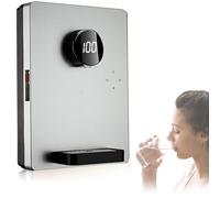 1950W Wall-Mounted Hot Water Dispenser, Mains Fed Unit Water Dispenser, 3s Speed 100℃ Water, 30L/h Large Capacity, Touch Screen Control, Dry Burn/leak Protection, Touch Screen, for Home, Office