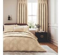 1951 Layla Lined Curtains 66" x 72", Soft Gold