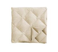 1951 Layla Quilted Throw, Soft Gold