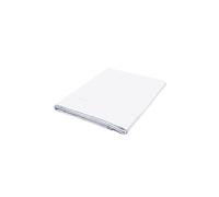 1951 'Luxury 1000 Thread Count' Egyptian Cotton Flat Sheet in White | Size: Double Fitted 1951 White Double Fitted