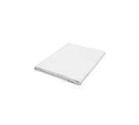 1951 'Luxury 400 Thread Count' Cotton Sateen Flat Sheet in White | Size: Super King Flat 1951 White Super King Flat