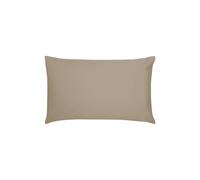 1951 'Luxury 400 Thread Count' Cotton Sateen Standard Pillowcase Pair in Beige 1951 Beige