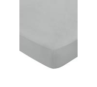 1951 'Luxury 600 Thread Count' Egyptian Cotton Fitted Sheet in Grey | Size: Double Fitted 1951 Grey Double Fitted