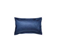 1951 'Osaka' Cotton Oxford Pillowcase in Midnight 1951 Midnight