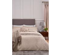 1951 'Reza' Cotton Duvet Cover Set in Pink | Size: Single 1951 Pink Single