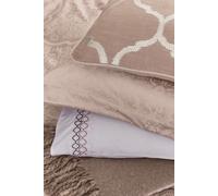 1951 'Reza' Jacquard Standard Pillowcase Pair in Pink | Size: Standard Pillow Case 1951 Pink Standard Pillow Case