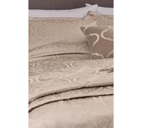 1951 'Reza' Jacquard Throw in Pink 1951 Pink
