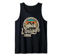 1952 Vintage 1952 Retro 69th Birthday Gifts 1952 Tank Top