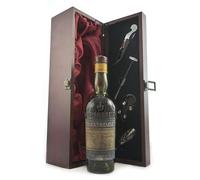1956-1964 Bottling Grande Chartreuse Green L Garnier 75% Proof 1/2 bottle in a silk lined wooden box, 1 x 375ml