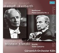 ヴィルヘルム・ケンプ&ナタン・ミルシテイン、1956年モントルー音楽祭ライヴ (Montreux festival 1956 / Wilhelm Kempff, Nathan Milstein) [CD] [国内プレス] [日本語帯・解説付き] [Live]