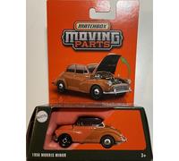 1956 Morris Minor Orange - Matchbox Moving Parts - Scala 1/64 Circa