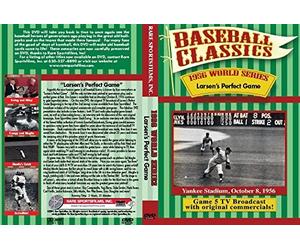 1956 World Series Game 5 Yankees vs Dodgers DON LARSEN'S PERFECT GAME ON DVD