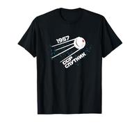 1957 World's First Artificial Earth Satellite | Space Galaxy T-Shirt