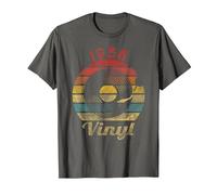1958 Vinyl Retro Record Vintage Music T-Shirt, Men, Asphalt Grey, X-Large