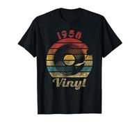 1958 Vinyl Retro Record Vintage Music T-Shirt, Men, Black, Small