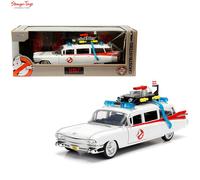 JADA 1/24 CADILLAC GHOSTBUSTERS ECTO-1 WHITE / RED 99731