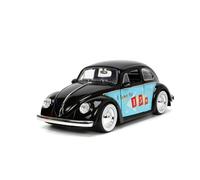 1959 VW BEETLE BLACK/LIGHT BLUE "I LOVE THE 50'S" - JADA JAD31382 1/24