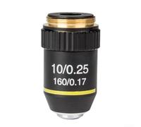 195mm Achromatic Objective Lens 100X Oil Immersion for Biological for microscope for rms 20.2mm Thread Copper Core High Lab Tool(10 X)