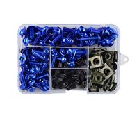 195PCS Motorcycle Fairing Bolt Screw Kit Bodywork Screws For SUZUKI For GSXR 600 750 1000 K1-K8 For SV650 simple to install