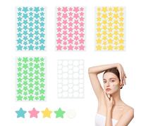 196 Pcs Stars Spots Patches Waterproof Star Patches for Face Breathable Cute Face Patch Cute Face Patch Individually Packed Spot Stickers for Whiteheads Day & Night Acne Absorbing Patches