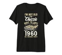 1960 I'm not Old I'm Classic Car 66th Birthday Premium T-Shirt