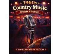 1960s Country Music Word Search: 100 Large Print Puzzles (The Music Collection)