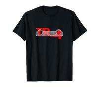 1960s Triumph TR4 classic British car grille and emblem T-Shirt