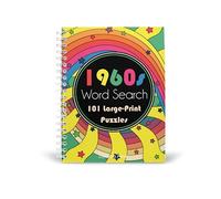 1960s Word Search: Sixties Word Games with 101 Large-Print Puzzles
