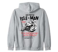1961 Manx Grand Prix Zip Hoodie