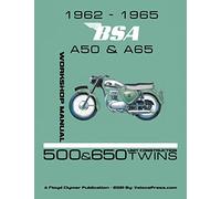 1962-1965 BSA A50 & A65 Factory Workshop Manual Unit-Construction Twins