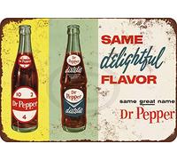 1963 Diet Dr. Pepper Reproduction Metal Sign 8 x 12