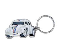 1963 Love Bug Herbie Keychain - Classic Car Key Chain for Volkswagen Beetle
