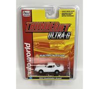 1963 Studebaker Avanti White Thunderjet Ultra G Ho Slot Car Auto World SC367-1