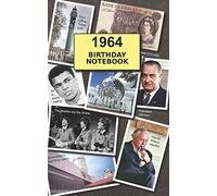 1964 Birthday Notebook: a great alternative to a card