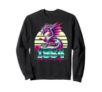 1964 Year of the Dragon 80s Retro Vaporwave Chinese Zodiac Sweatshirt
