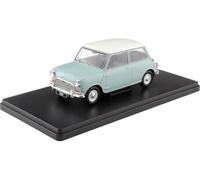 Compatible with Austin Mini Cooper S Blue/White 1:24 WhiteBox 124183
