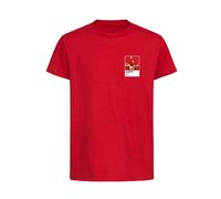 1966 England World Cup Frame Kids T-Shirt - Red / 7-8 years